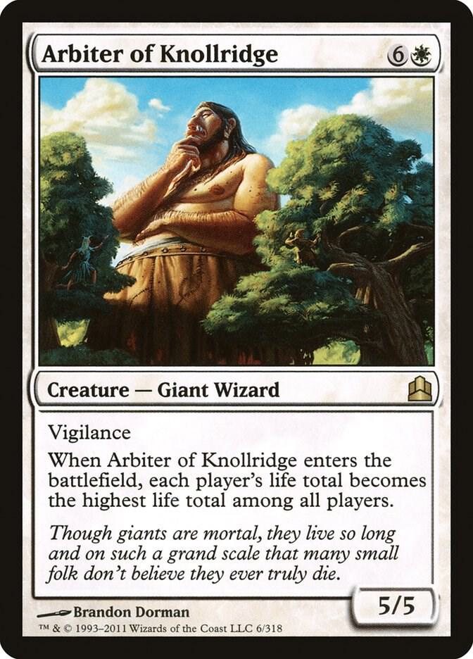 Arbiter of Knollridge 6 card from Commander
