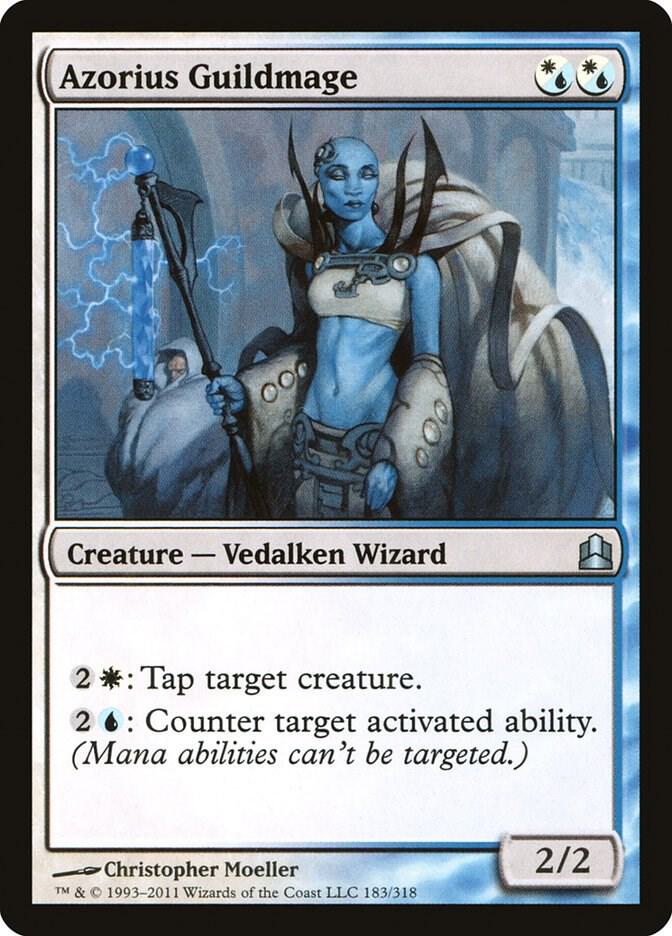 Azorius Guildmage 183 card from Commander