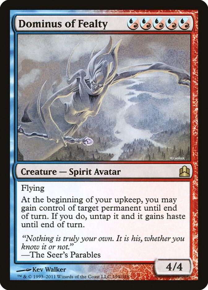 Dominus of Fealty 194 card from Commander