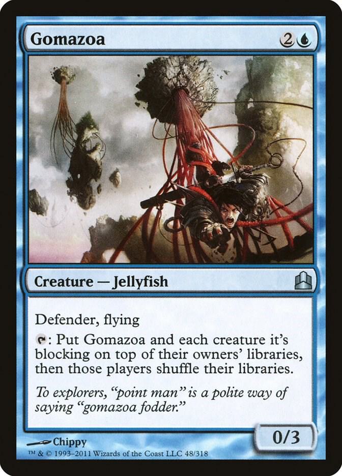 Gomazoa 48 card from Commander