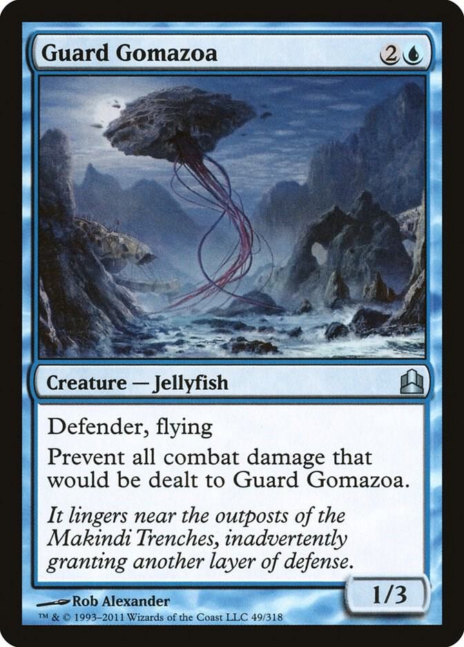 Guard Gomazoa 49 card from Commander