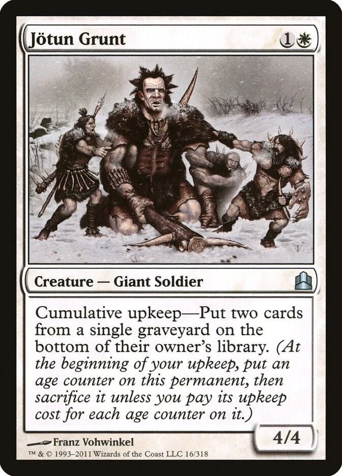 Jotun Grunt 16 card from Commander
