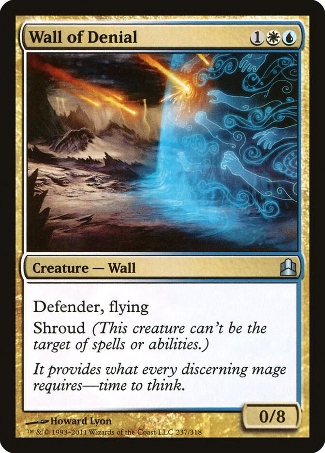 Wall of Denial 237 card from Commander