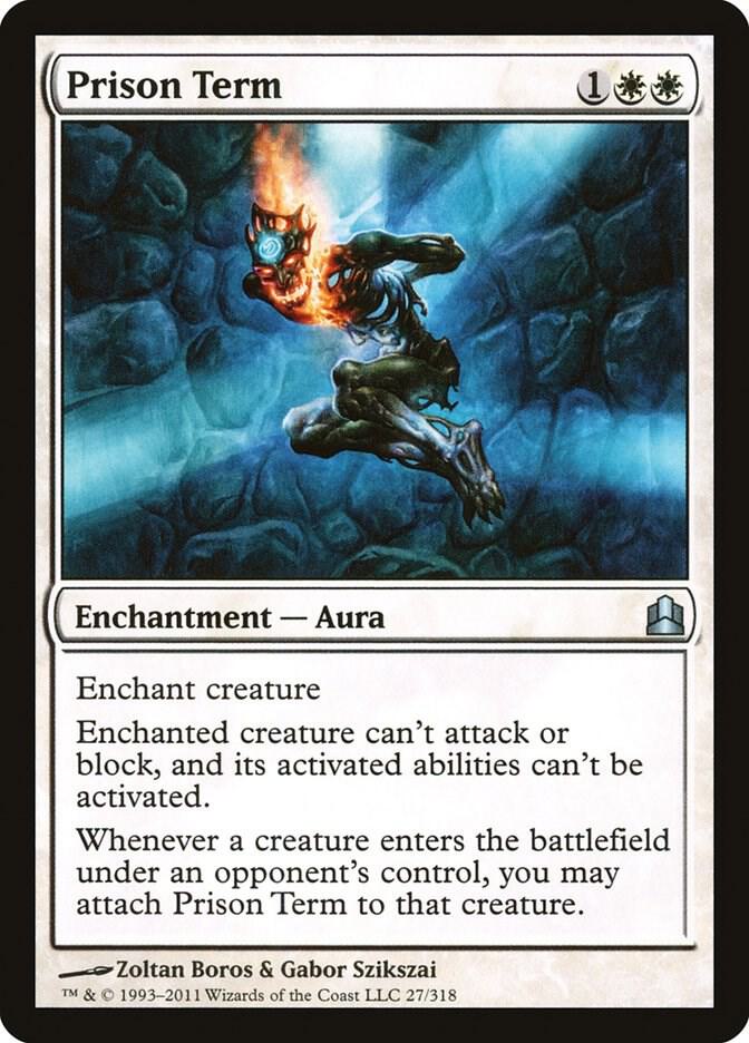 Prison Term 27 card from Commander