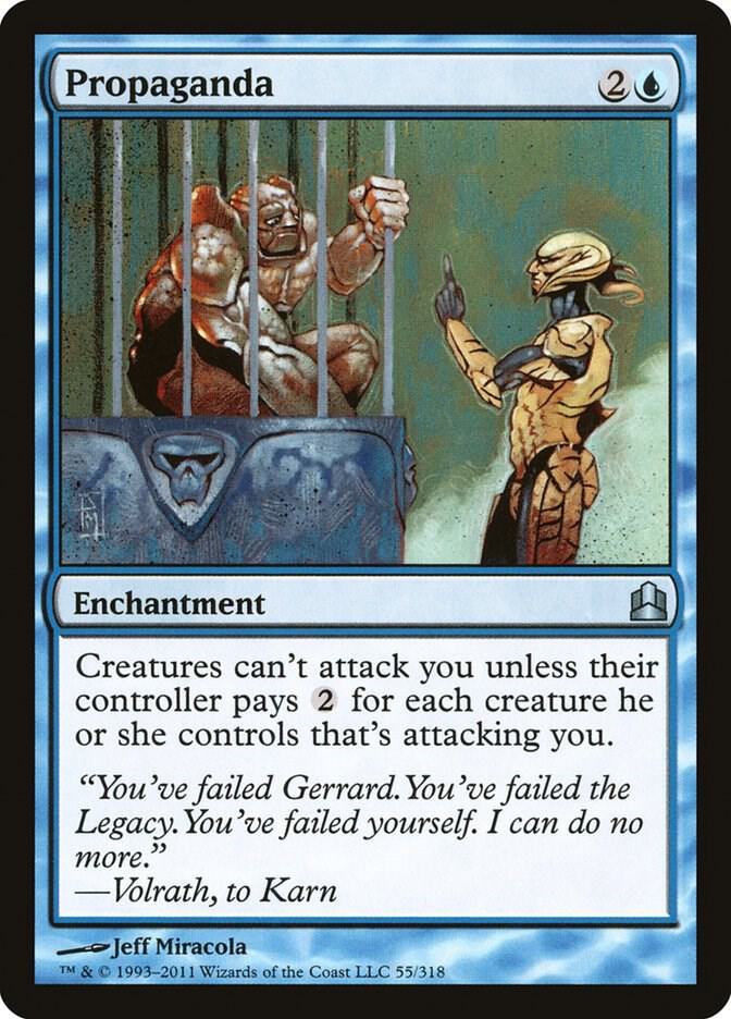 Propaganda 55 card from Commander