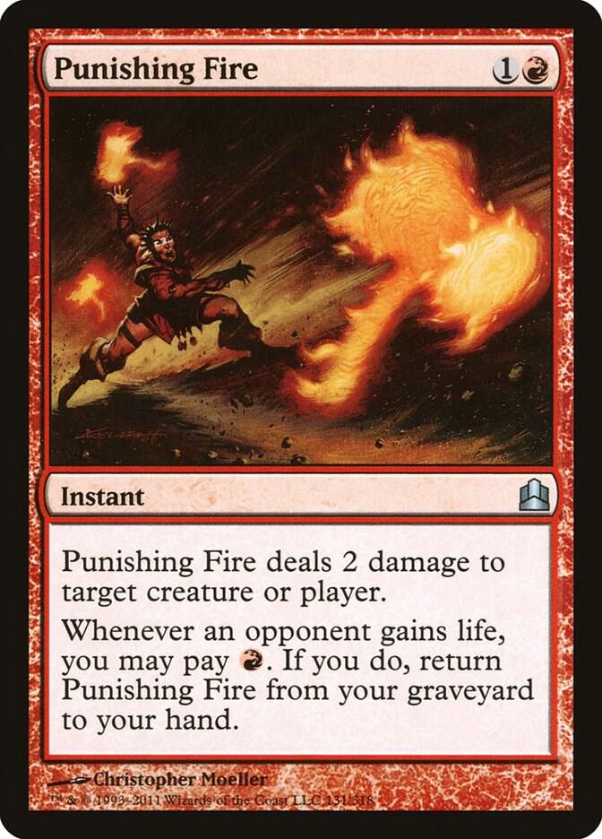 Punishing Fire 131 card from Commander
