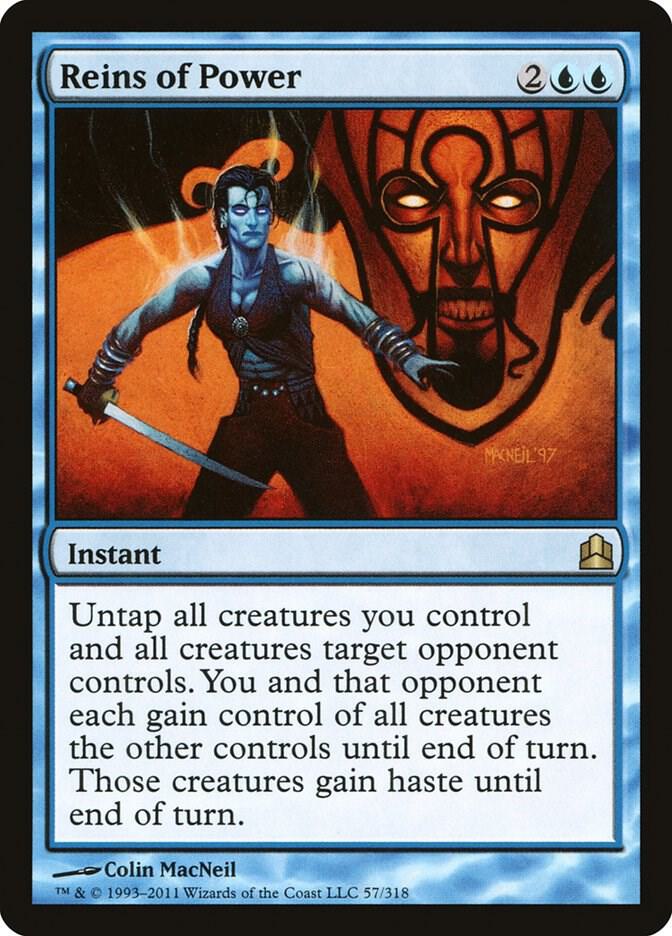 Reins of Power 57 card from Commander