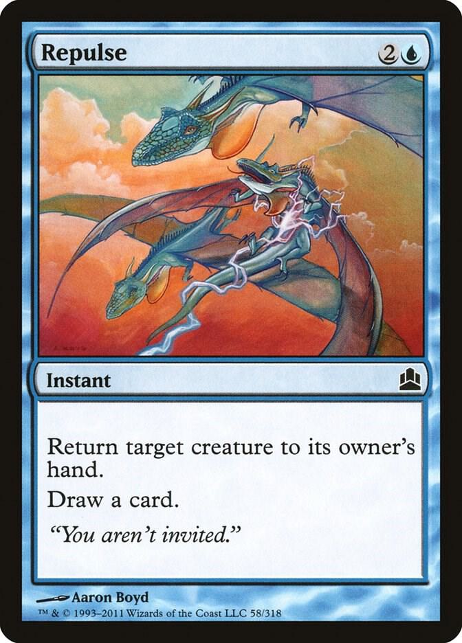 Repulse 58 card from Commander