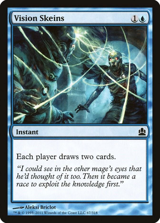 Vision Skeins 67 card from Commander