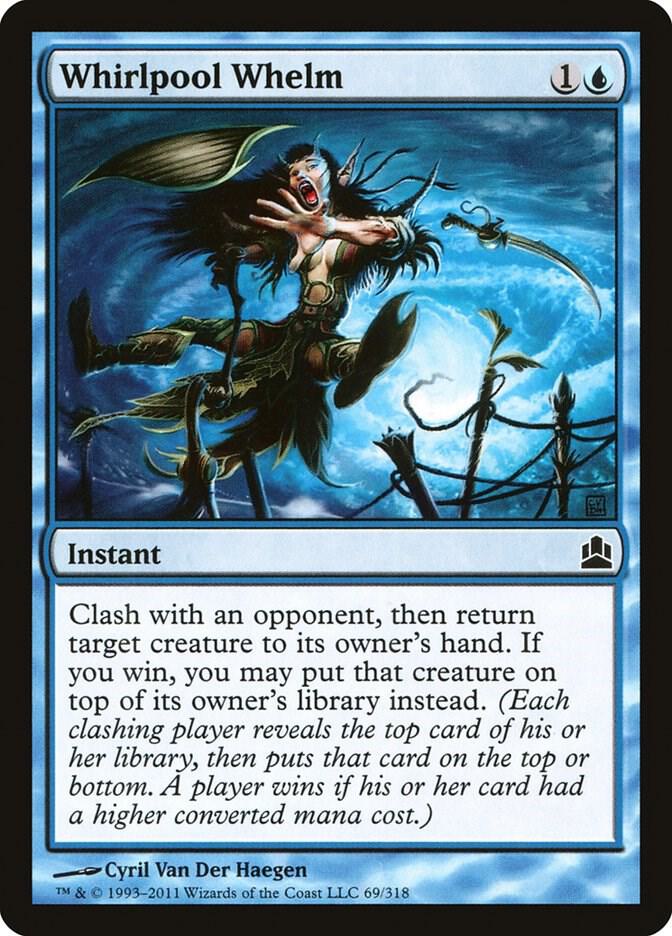 Whirlpool Whelm 69 card from Commander