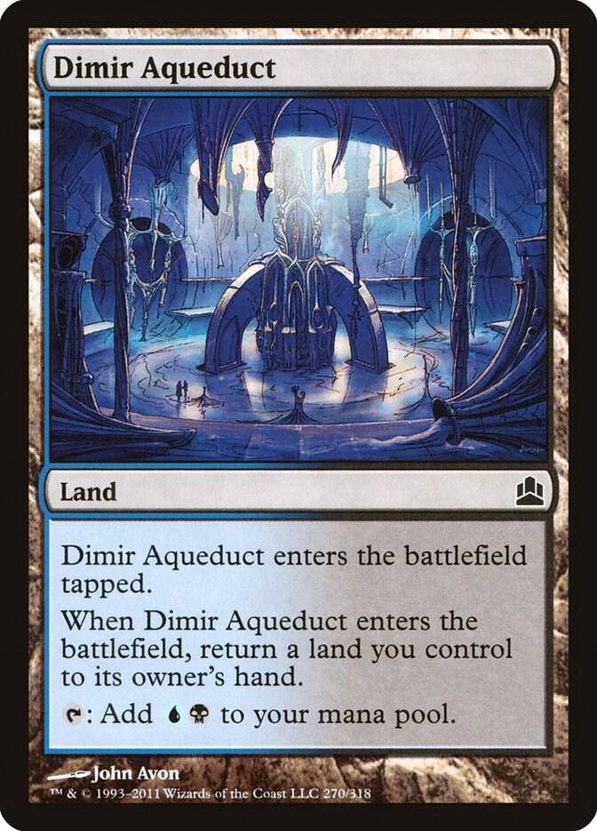 Dimir Aqueduct 270 card from Commander
