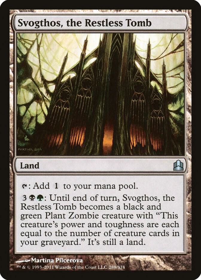 Svogthos, the Restless Tomb 289 card from Commander