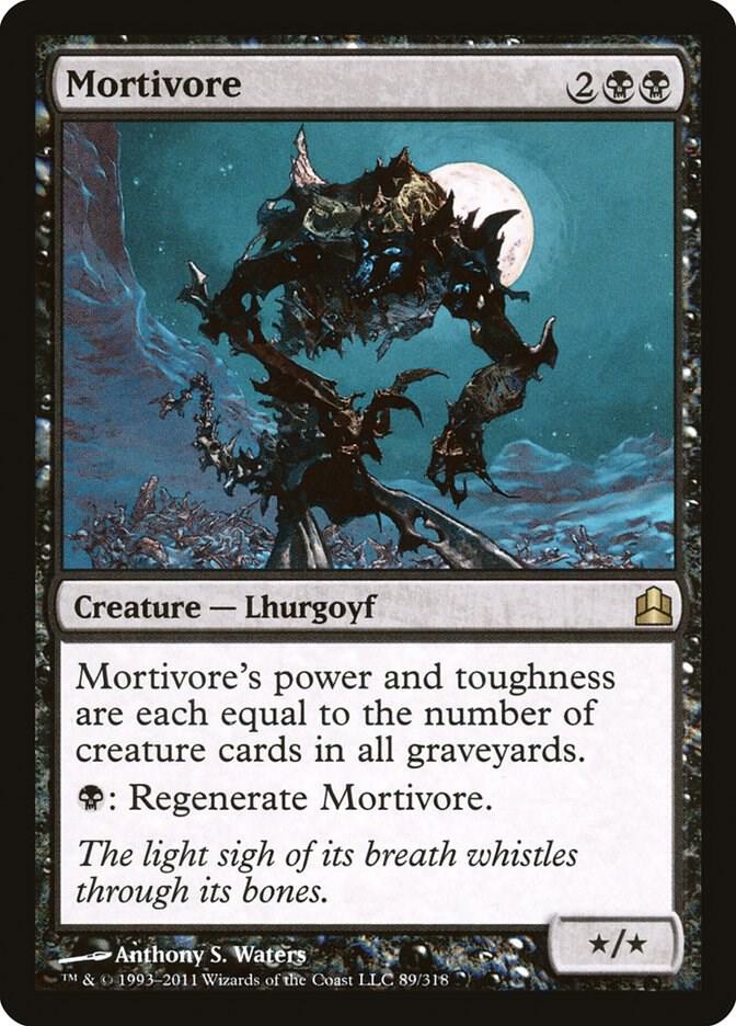 Mortivore 89 card from Commander