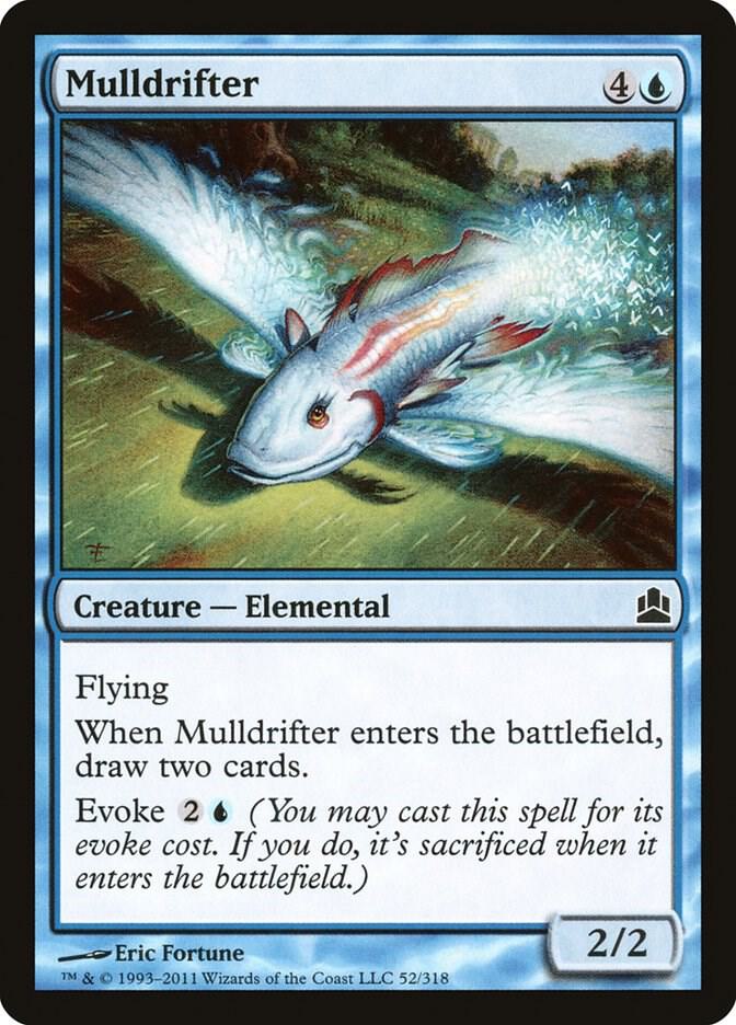 Mulldrifter 52 card from Commander