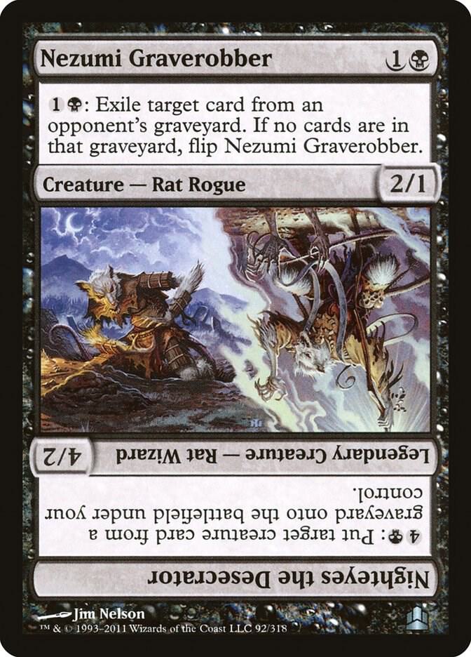 Nezumi Graverobber // Nighteyes the Desecrator 92 card from Commander
