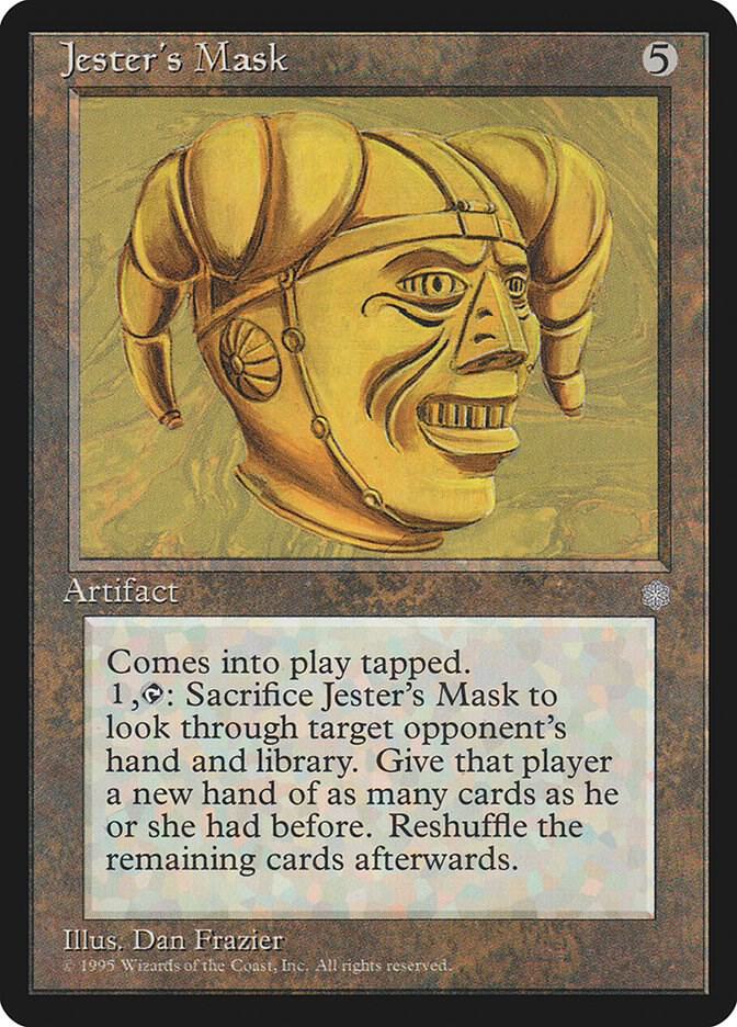Jester's Mask 300 card from Ice Age