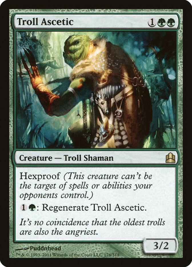 Troll Ascetic 176 card from Commander