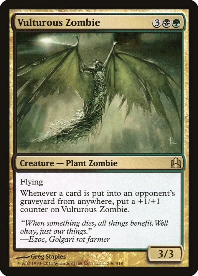 Vulturous Zombie 236 card from Commander