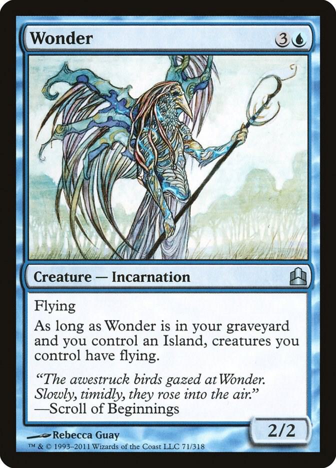 Wonder 71 card from Commander