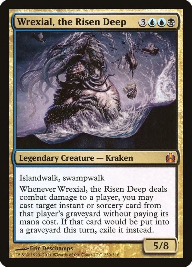 Wrexial, the Risen Deep 239 card from Commander