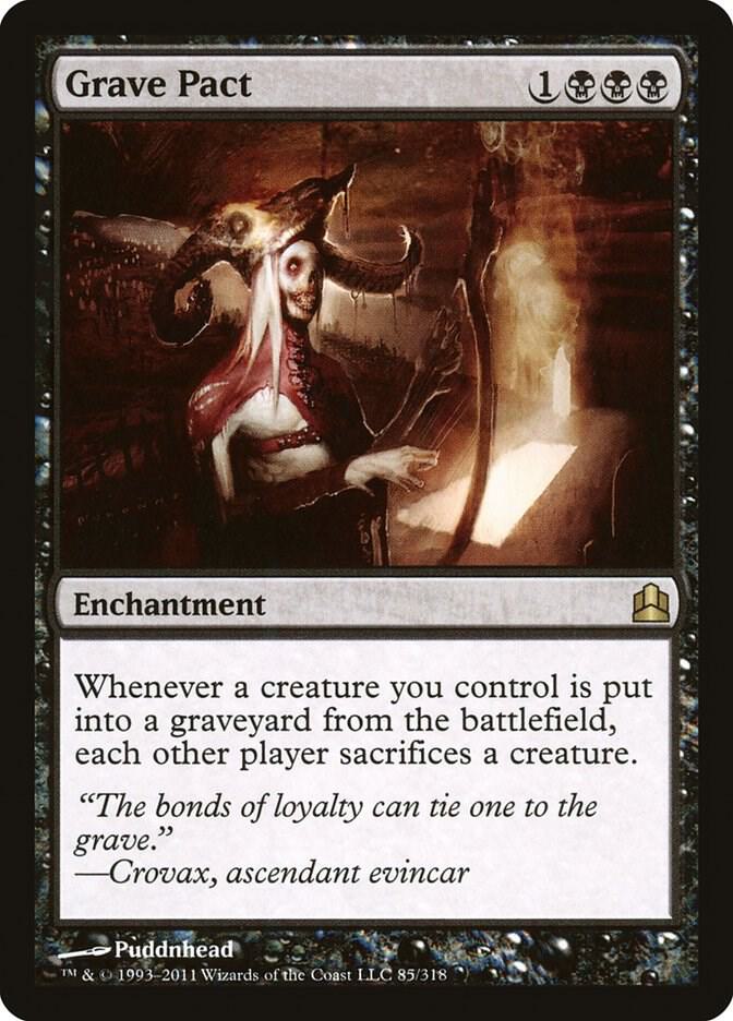 Grave Pact 85 card from Commander