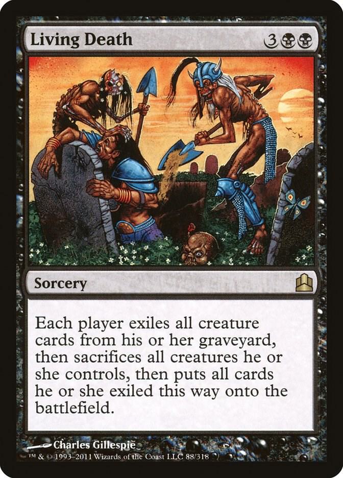 Living Death 88 card from Commander