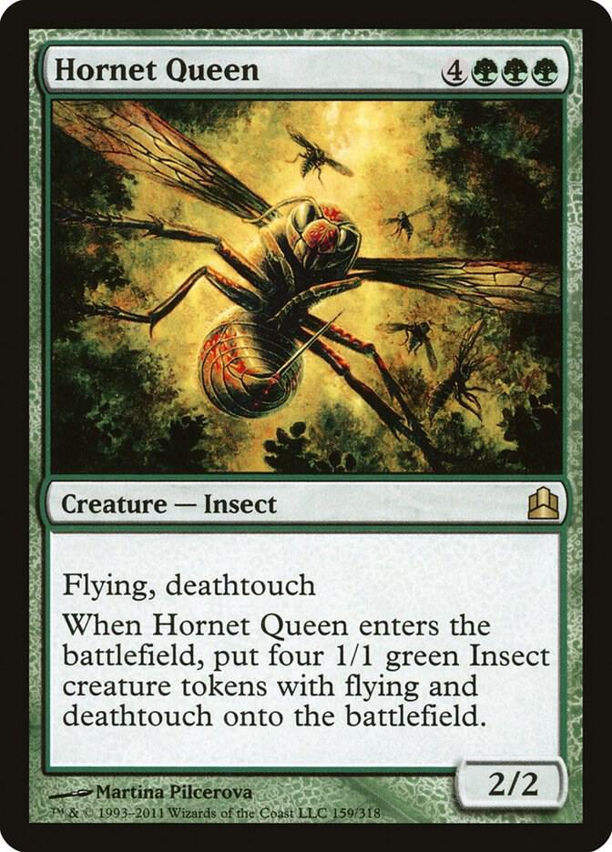 Hornet Queen 159 card from Commander