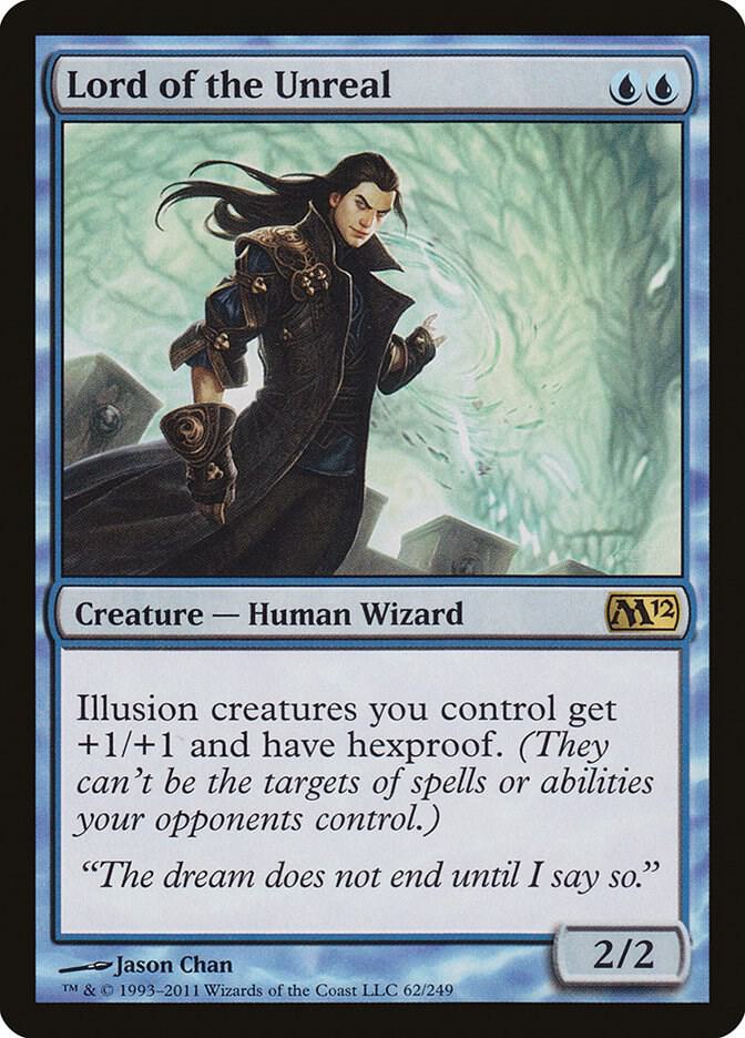 Lord of the Unreal 62 card from Magic 2012 (M12)