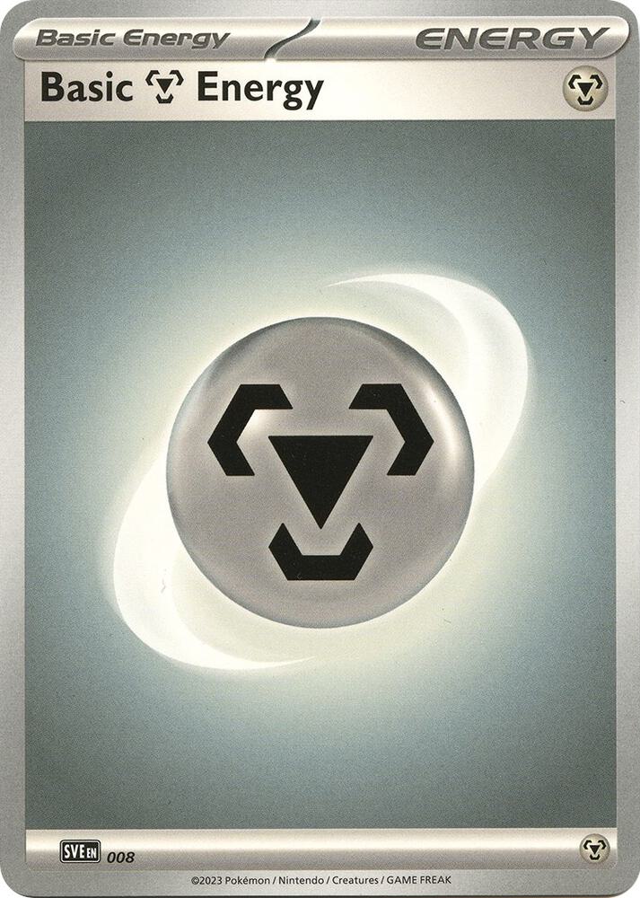 Basic Metal Energy 008 card from SV01: Scarlet & Violet Base Set