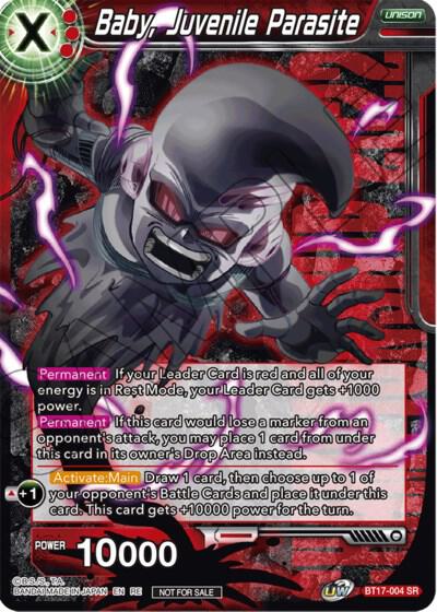 Baby, Juvenile Parasite (Championship 2022 Celebration Pack) BT17-004 card from Promotion Cards