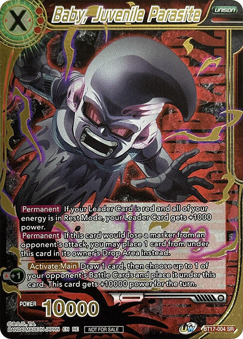 Baby, Juvenile Parasite (Championship 2022 Celebration Pack Deluxe Set) (Gold Stamped) BT17-004 card from Promotion Cards