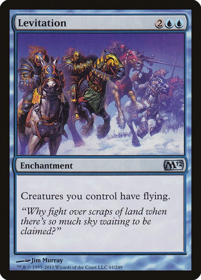 Levitation 61 card from Magic 2012 (M12)