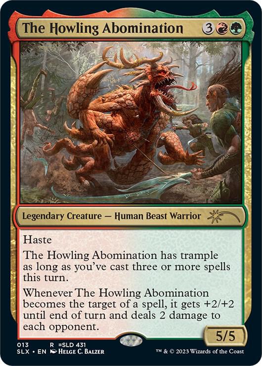 The Howling Abomination 13 card from SLX Cards