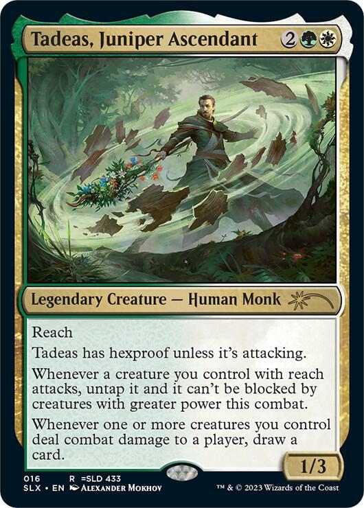 Tadeas, Juniper Ascendant 16 card from SLX Cards