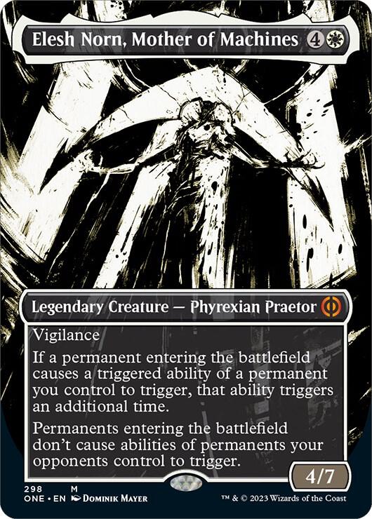 Elesh Norn, Mother of Machines (Showcase) 298 card from Phyrexia: All Will Be One