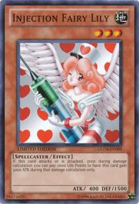 Injection Fairy Lily GLD4-EN009 card from Gold Series 4: Pyramids Edition