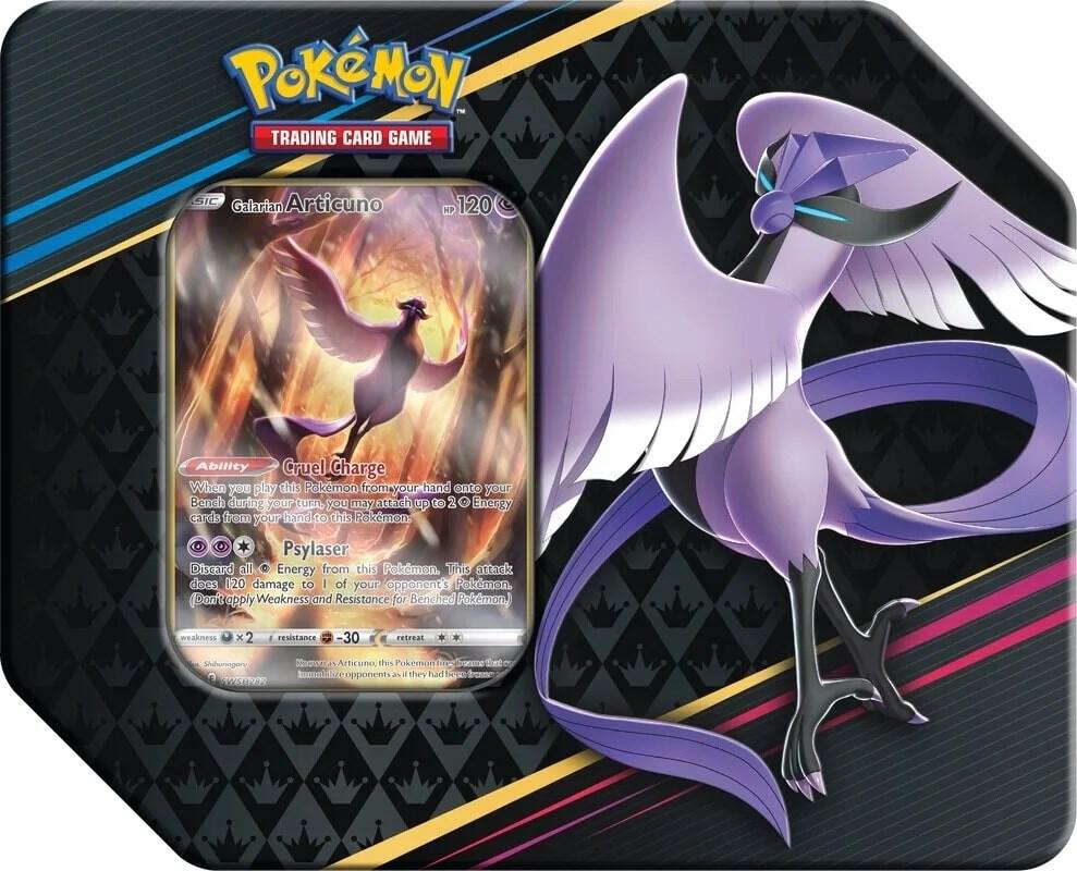 Crown Zenith Tin [Galarian Articuno] card from Crown Zenith