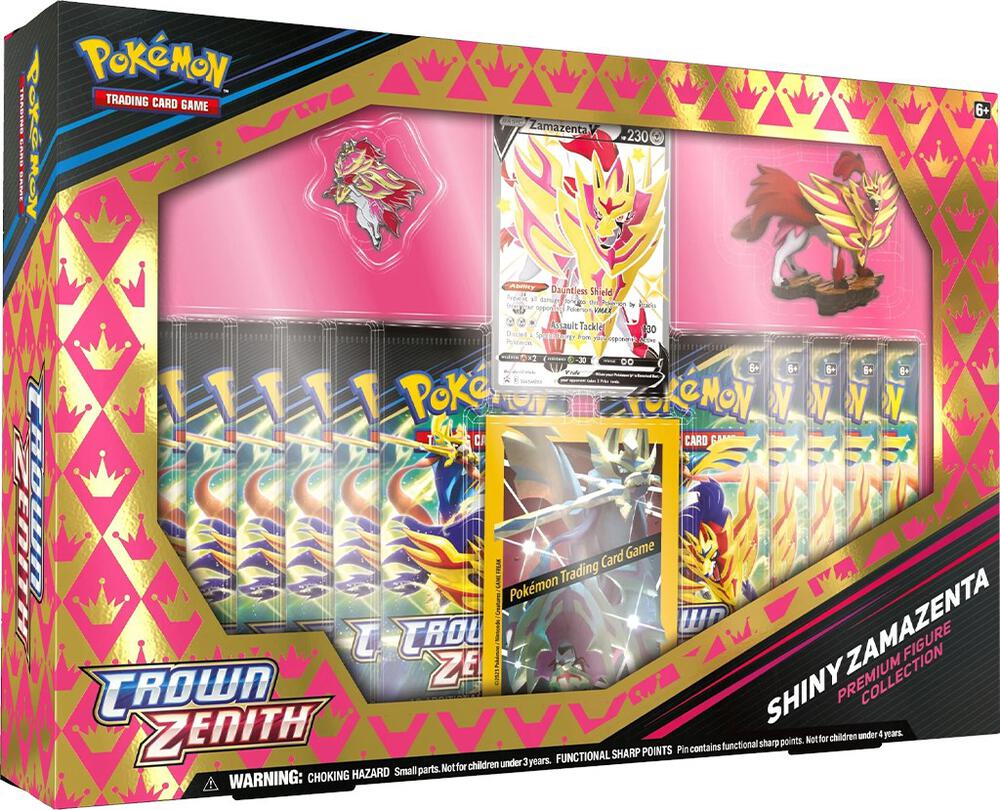 Crown Zenith Premium Figure Collection [Shiny Zamazenta] card from Crown Zenith