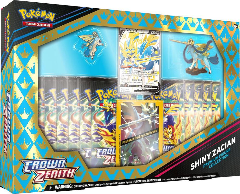 Crown Zenith Premium Figure Collection [Shiny Zacian] card from Crown Zenith