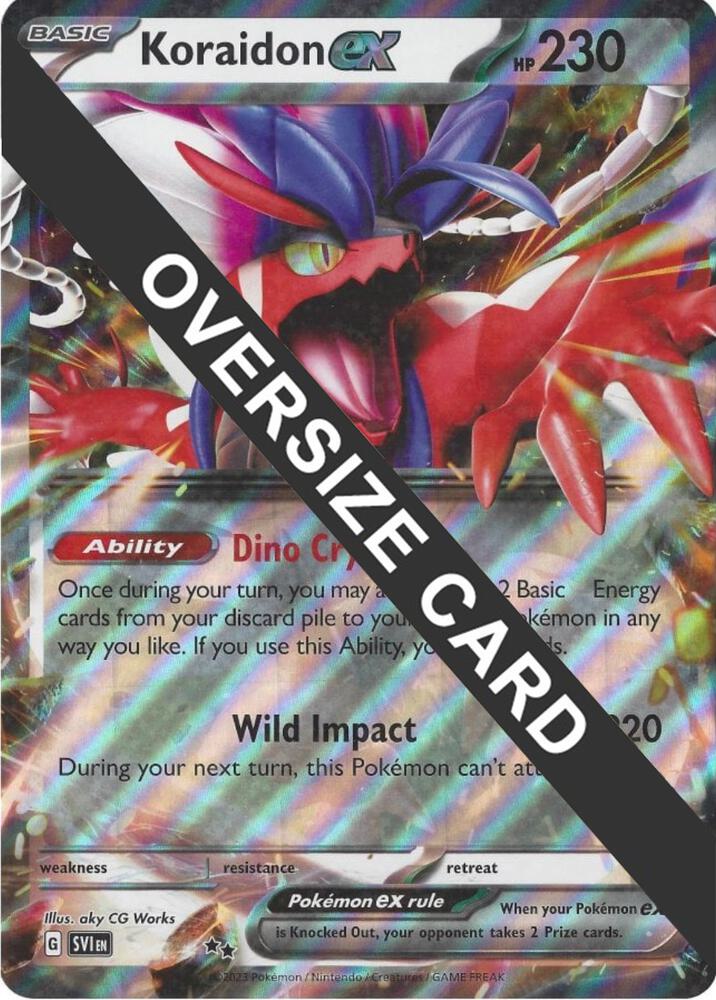 Koraidon ex 125/198 card from Jumbo Cards