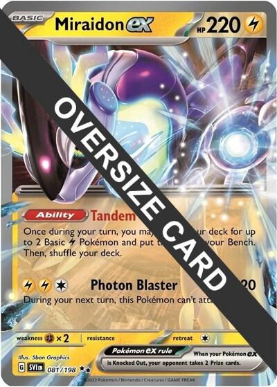 Miraidon ex 081/198 card from Jumbo Cards