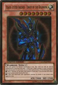 Black Luster Soldier - Envoy of the Beginning GLD4-EN013 card from Gold Series 4: Pyramids Edition