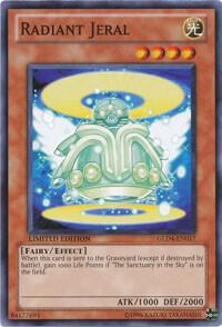 Radiant Jeral GLD4-EN017 card from Gold Series 4: Pyramids Edition