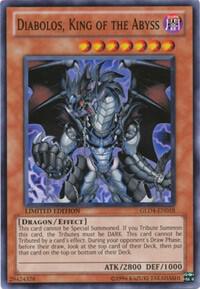 Diabolos, King of the Abyss GLD4-EN018 card from Gold Series 4: Pyramids Edition
