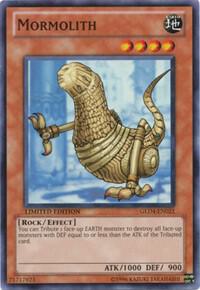 Mormolith GLD4-EN021 card from Gold Series 4: Pyramids Edition