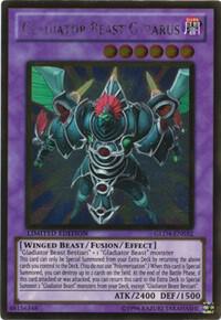 Gladiator Beast Gyzarus GLD4-EN032 card from Gold Series 4: Pyramids Edition