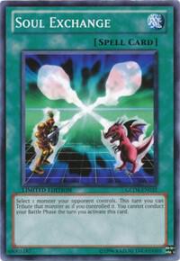 Soul Exchange GLD4-EN035 card from Gold Series 4: Pyramids Edition