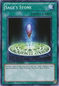 Sage's Stone GLD4-EN038 card from Gold Series 4: Pyramids Edition