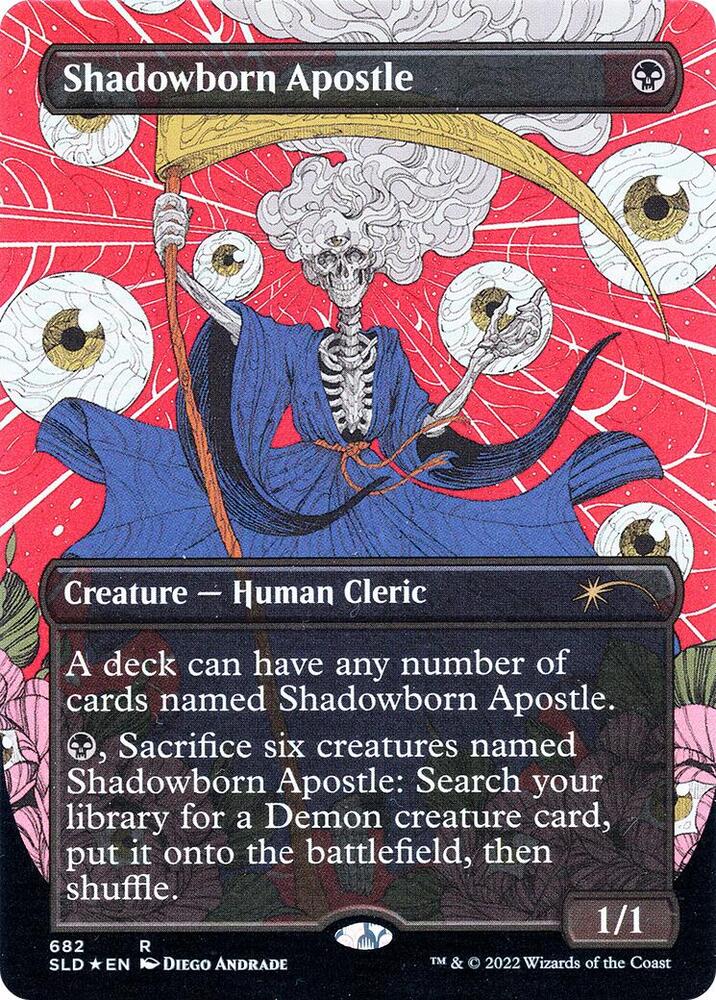 Shadowborn Apostle 682 card from Secret Lair Drop Series