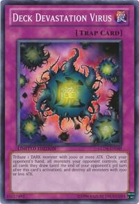 Deck Devastation Virus GLD4-EN049 card from Gold Series 4: Pyramids Edition